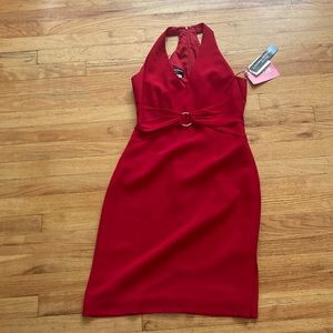 NWT Donna Morgan Petite Red Dress